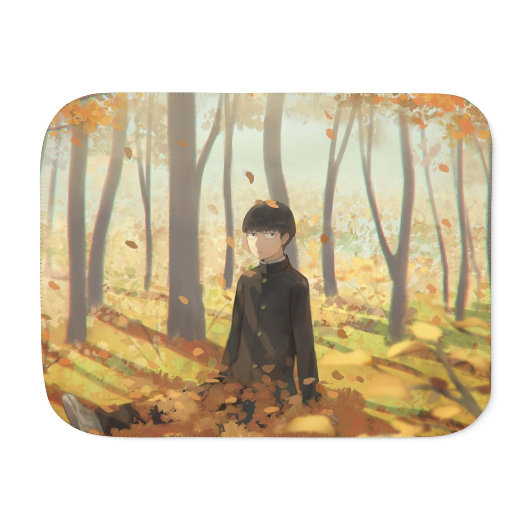 Mob Psycho 100 Shigeo Kageyama Sherpa Blanket