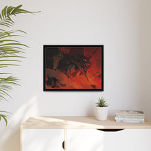 Load image into Gallery viewer, EVA Unit 01 Canvas Framed Art Print
