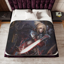 Load image into Gallery viewer, Anime Fate/Apocrypha Sherpa Blanket
