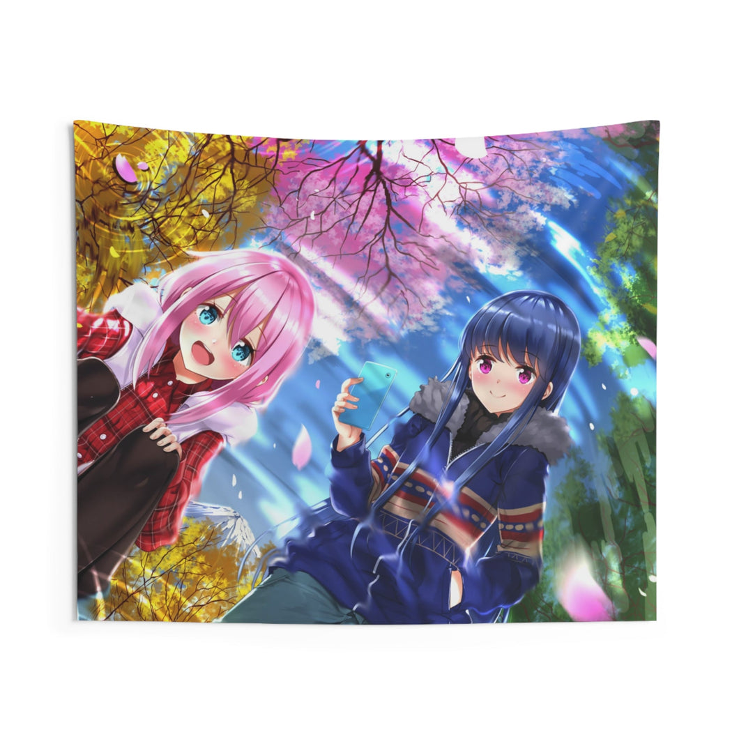 Laid-Back Camp by Indoor Wall Tapestry