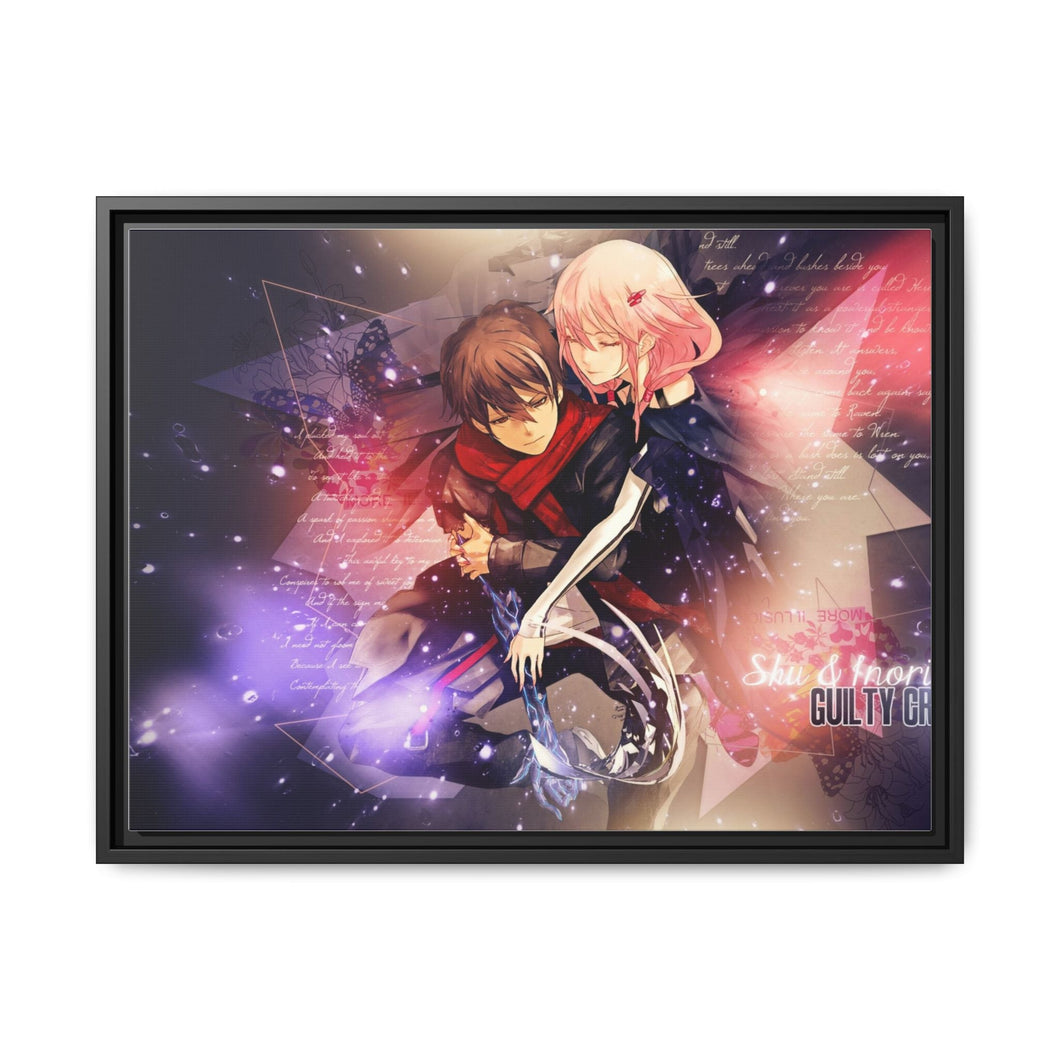 Guilty Crown Inori Yuzuriha Canvas Framed Art Print
