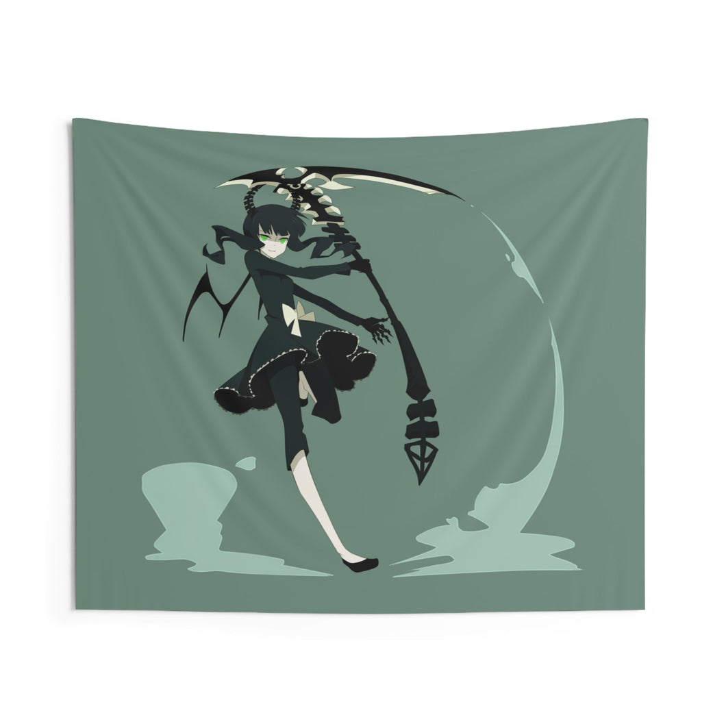 Black Rock Shooter Indoor Wall Tapestry
