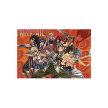 Load image into Gallery viewer, Fairy Tail Natsu Dragneel, Erza Scarlet, Gray Fullbuster, Lucy Heartfilia, Wendy Marvell Rug
