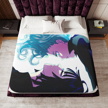 Load image into Gallery viewer, Tatsumaki and Fubuki Sherpa Blanket
