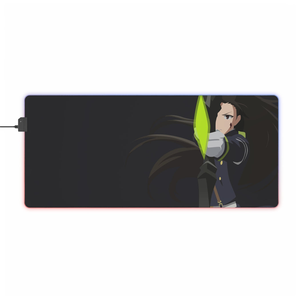 Seraph Of The End RGB LED Mouse Pad (Desk Mat)