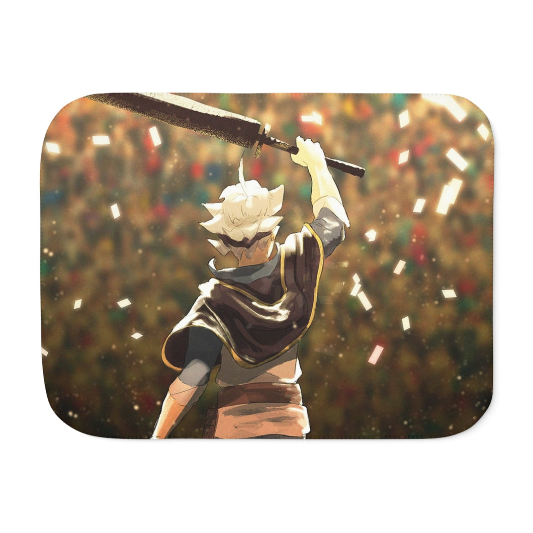 Black Clover Asta Sherpa Blanket