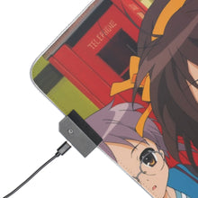 Load image into Gallery viewer, The Melancholy Of Haruhi Suzumiya RGB LED Mouse Pad (Desk Mat)
