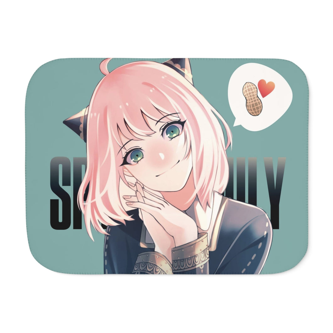 Anime Spy x Family Sherpa Blanket