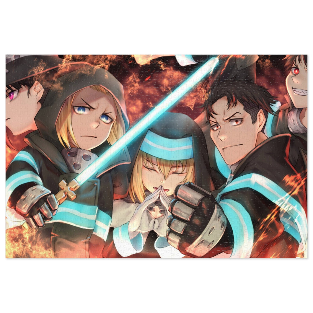Anime Fire Force Jigsaw Puzzle