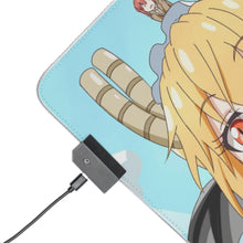 Load image into Gallery viewer, Miss Kobayashi's Dragon Maid Kobayashi San Chi No Maid Dragon, Tohru RGB LED Mouse Pad (Desk Mat)
