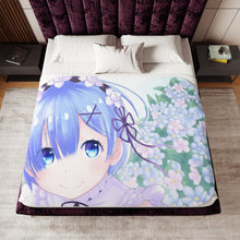Load image into Gallery viewer, Anime Re:ZERO -Starting Life in Another World- Sherpa Blanket
