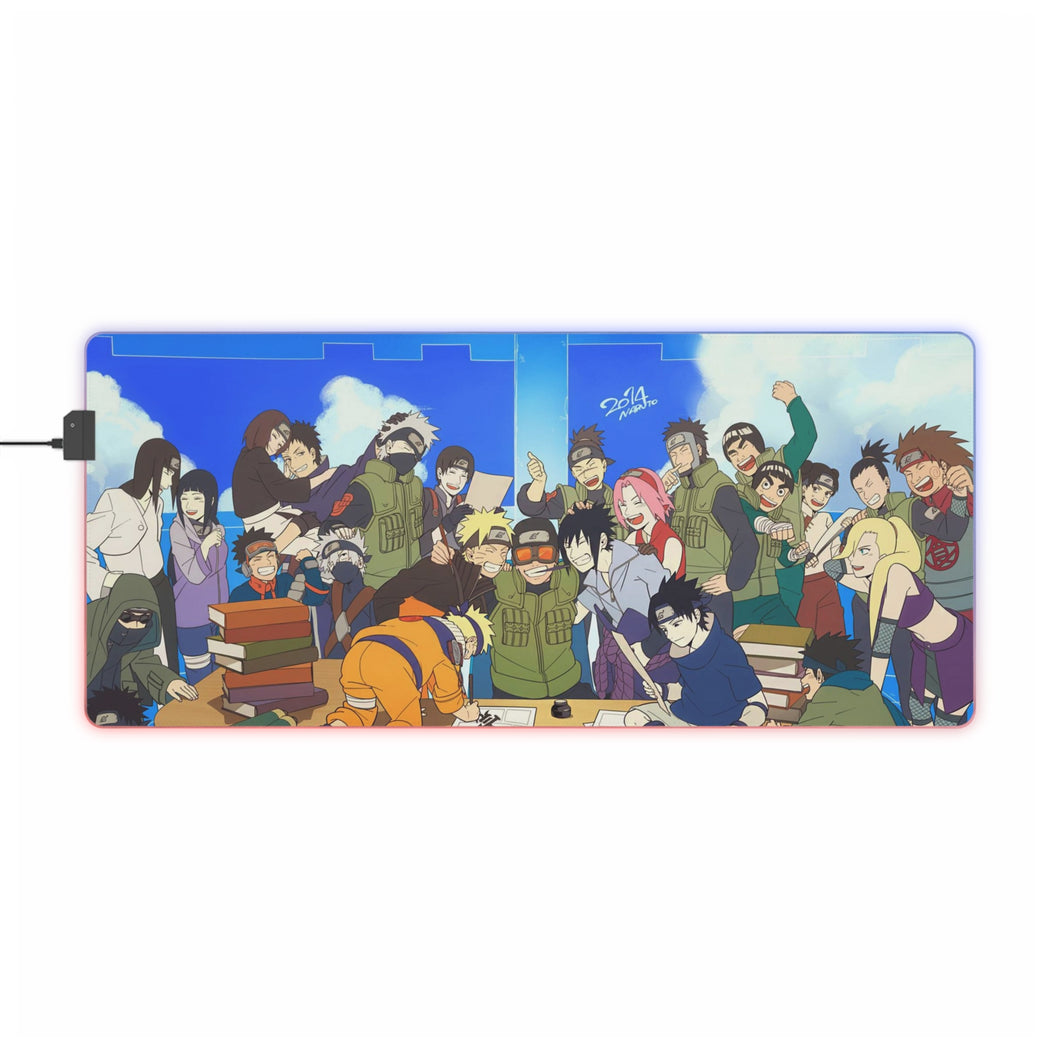 Life in Konoha RGB LED Mouse Pad (Desk Mat)