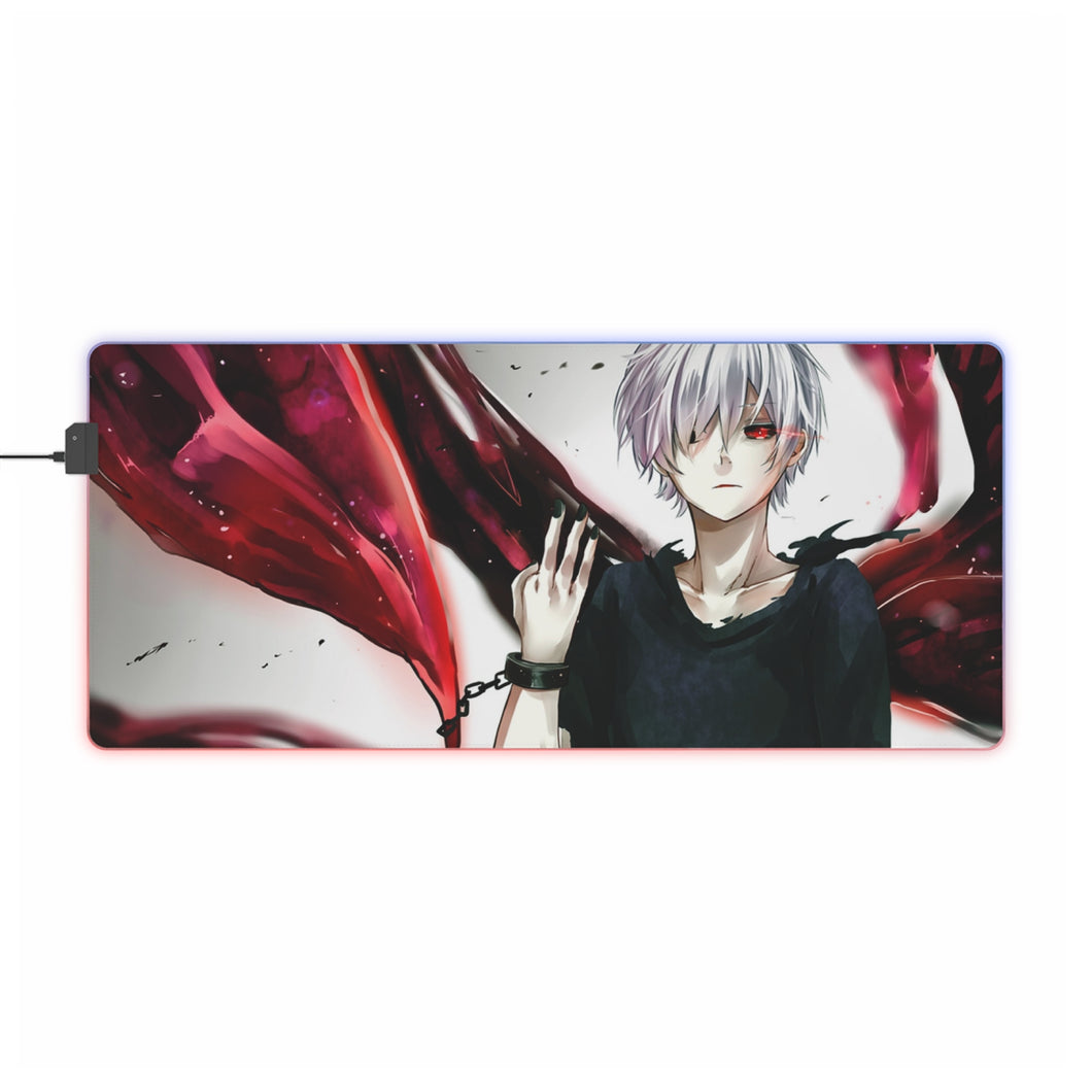 Ken Kaneki RGB LED Mouse Pad (Desk Mat)