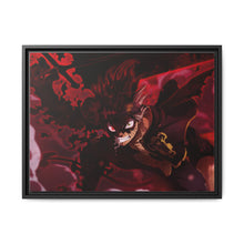 Load image into Gallery viewer, Black Clover Asta Canvas Framed Art Print
