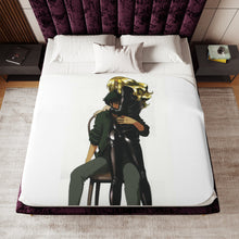 Load image into Gallery viewer, Anime Cowboy Bebop Sherpa Blanket
