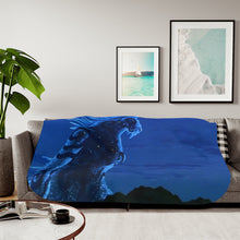 Load image into Gallery viewer, Anime Princess Mononoke Sherpa Blanket
