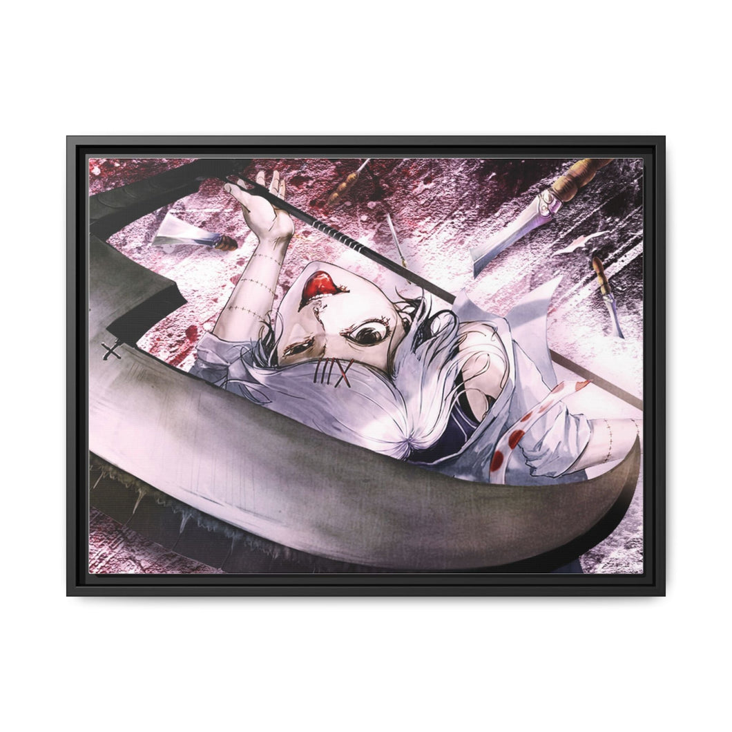 Juuzou Suzuya Canvas Framed Art Print