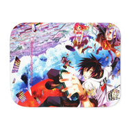 Sora,Shiro,Stephanie and Zell Sherpa Blanket