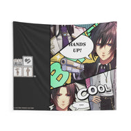 Glass Heart Princess Indoor Wall Tapestry