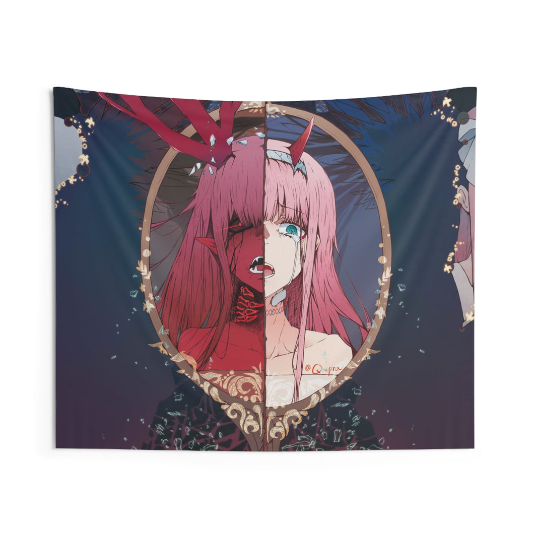 Zero Two Past Indoor Wall Tapestry