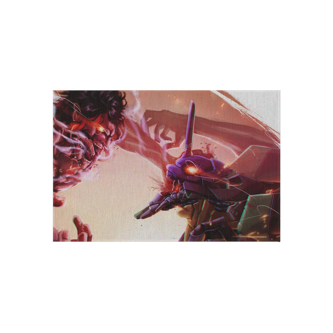 Eren vs Titan Rug