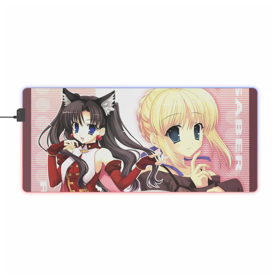 Fate/Stay Night RGB LED Mouse Pad (Desk Mat)