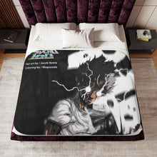 Load image into Gallery viewer, Mob Psycho 100 Shigeo Kageyama Sherpa Blanket
