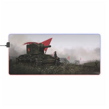 Load image into Gallery viewer, Girls und Panzer RGB LED Mouse Pad (Desk Mat)
