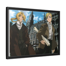 Load image into Gallery viewer, Anime FullMetal Alchemist Canvas Framed Art Print
