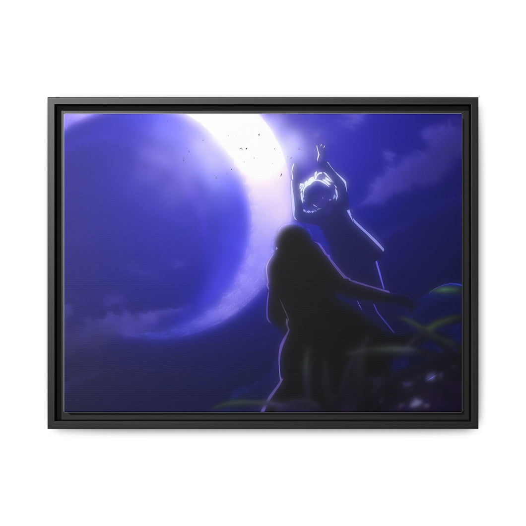 nan Canvas Framed Art Print