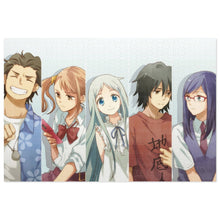 Load image into Gallery viewer, Anohana Meiko Honma, Jinta Yadomi, Naruko Anjou, Tetsudou Hisakawa, Chiriko Tsurumi Jigsaw Puzzle
