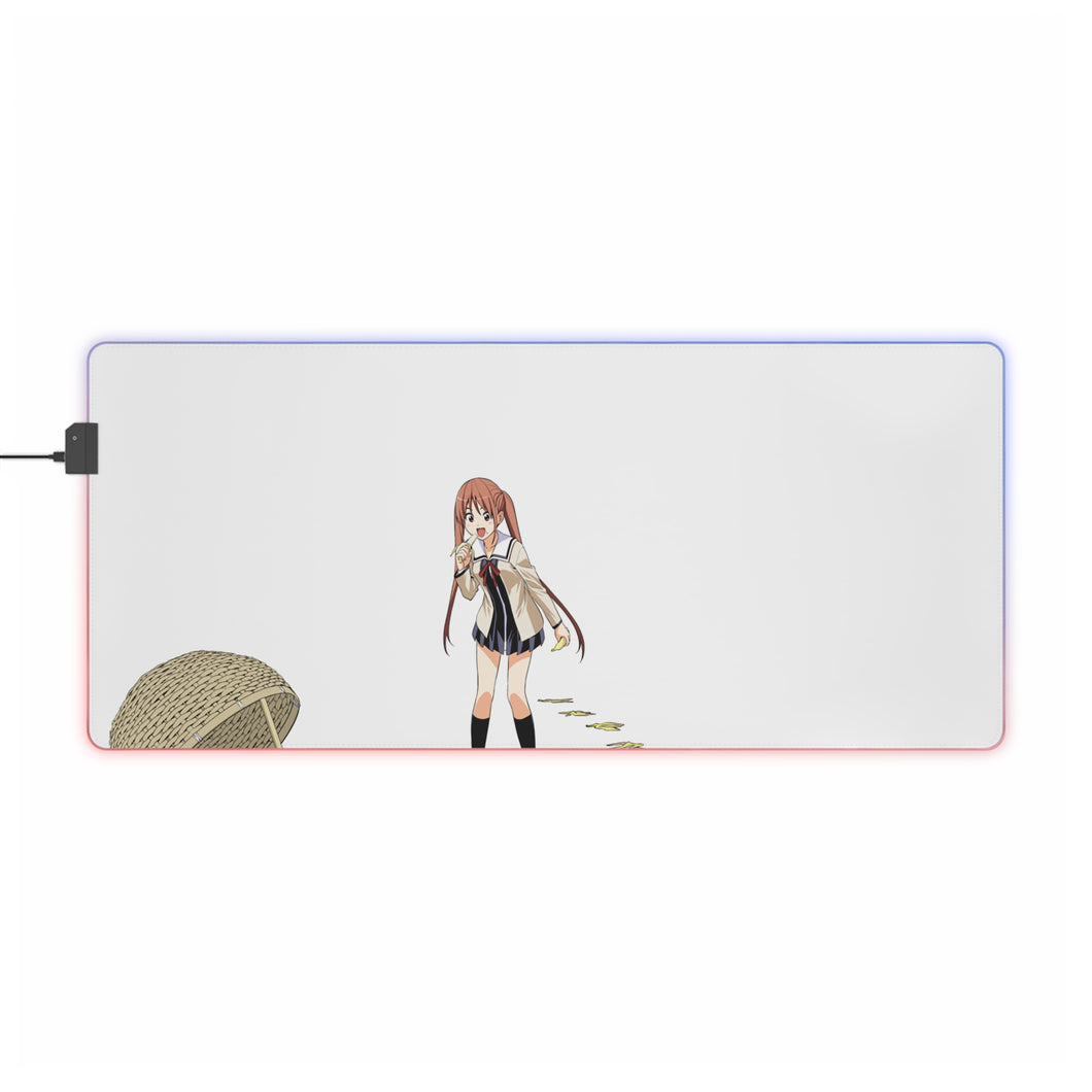Aho Girl RGB LED Mouse Pad (Desk Mat)