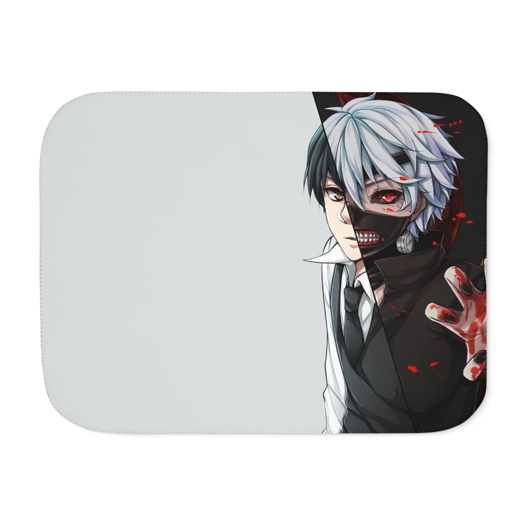 Tokyo Ghoul Ken Kaneki Sherpa Blanket