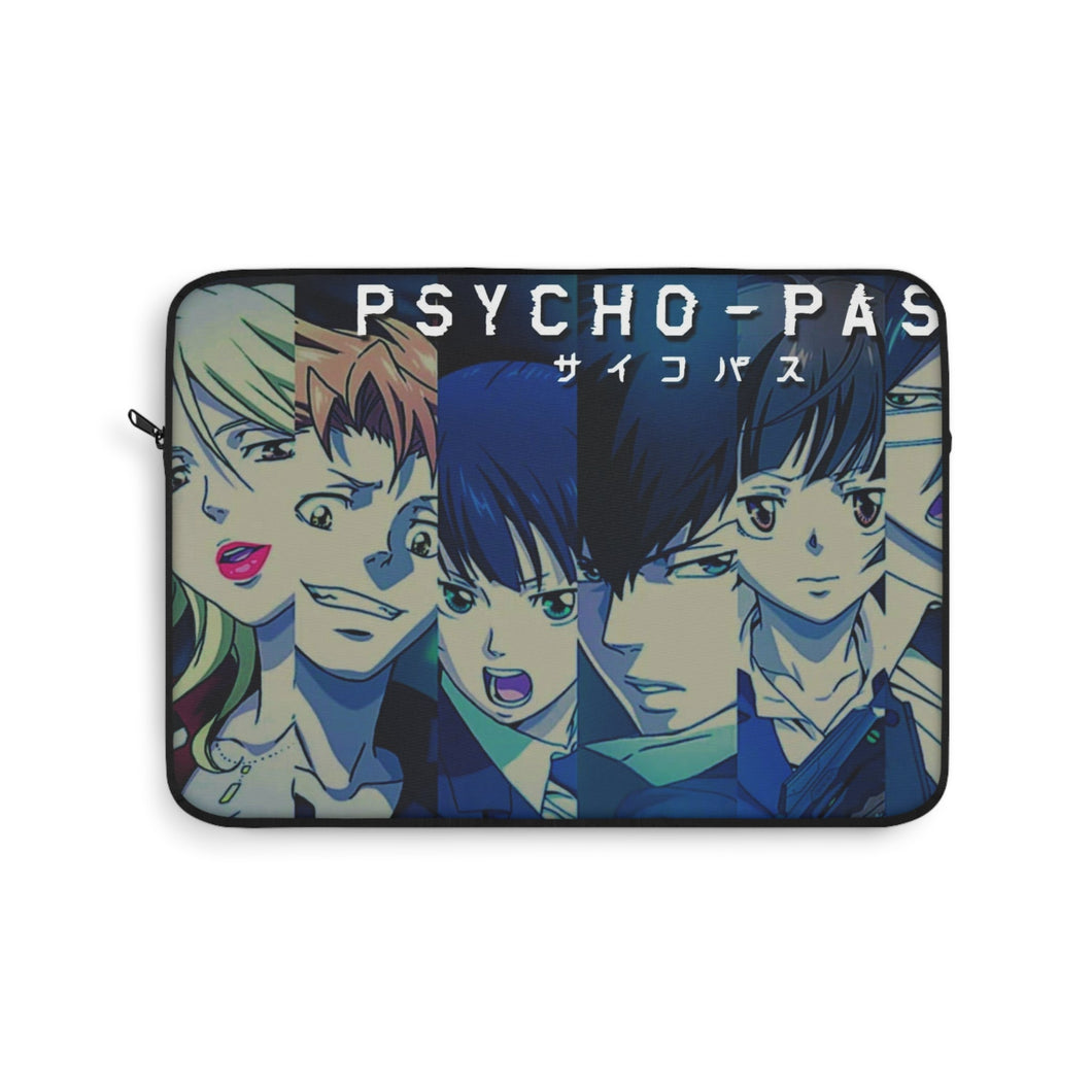 Psycho- Pass Main Members Faces Laptop Sleeve