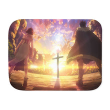 Load image into Gallery viewer, Dr. Stone Yuzuriha Ogawa Sherpa Blanket
