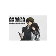 Load image into Gallery viewer, Eru Chitanda  And  Hōtarō Oreki Rug
