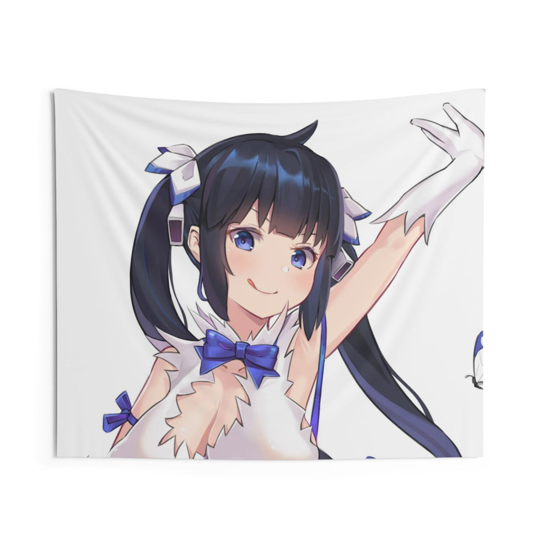 Is It Wrong To Try To Pick Up Girls In A Dungeon? Indoor Wall Tapestry