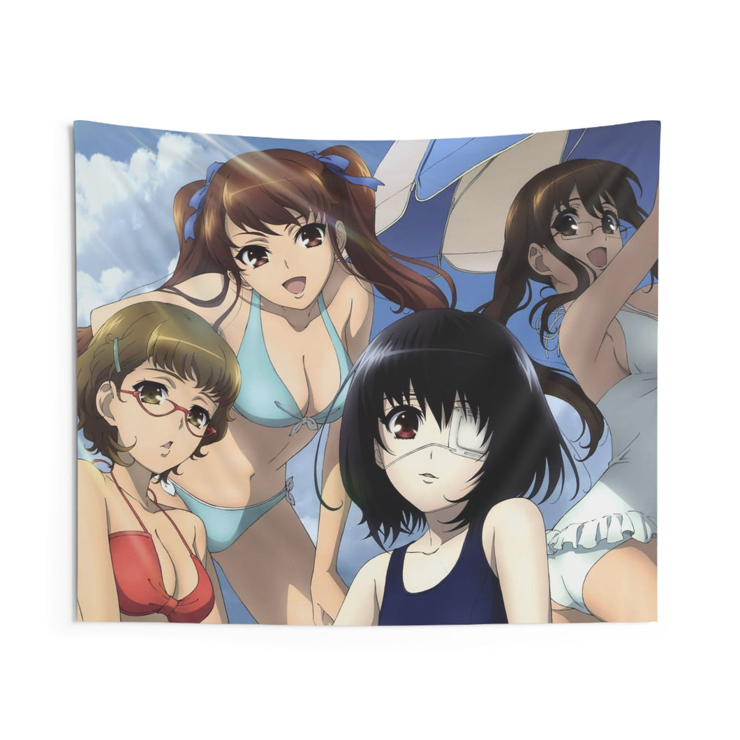 Mei,Yukari,Izumi and Reiko Indoor Wall Tapestry