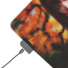 Load image into Gallery viewer, Erza Scarlet - Asian Garden RGB LED Mouse Pad (Desk Mat)
