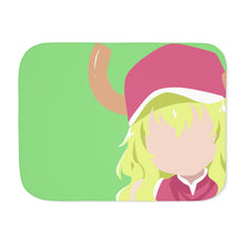 Load image into Gallery viewer, ‎Quetzalcoatl - Maid Dragon Minimalist V1 Sherpa Blanket
