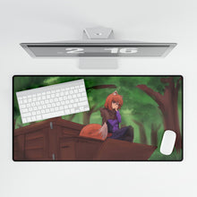 Load image into Gallery viewer, Anime Spice and Wolf Mouse Pad (Desk Mat)
