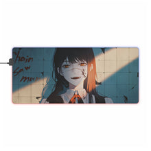Load image into Gallery viewer, Anime Chainsaw Man RGB LED Mouse Pad (Desk Mat)
