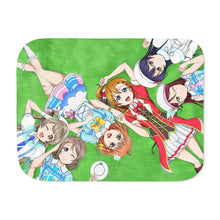 Load image into Gallery viewer, Love Live! Kotori Minami, Umi Sonoda, Honoka Kousaka Sherpa Blanket
