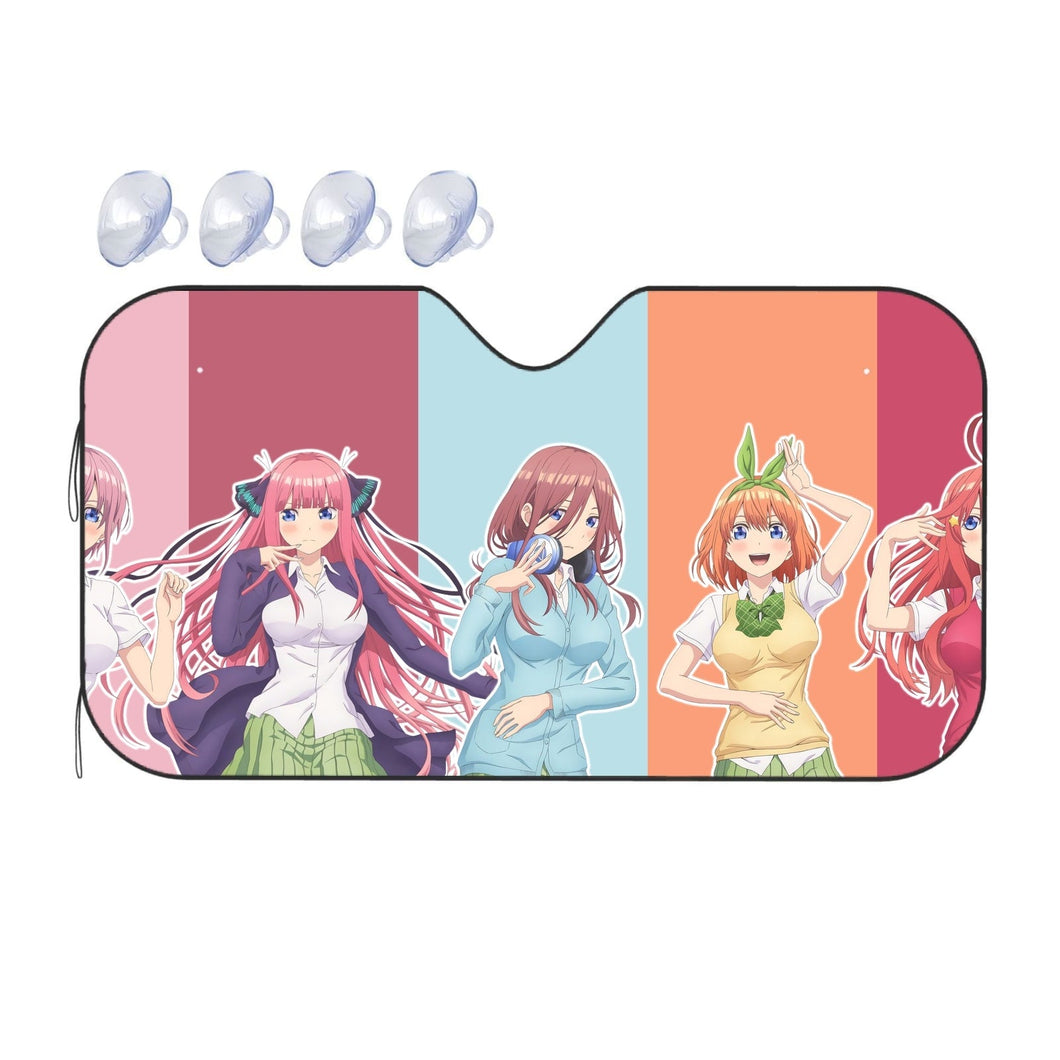 5Toubun no Hanayome 21:9 Ultrawide  Car Sunshade