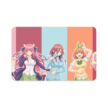 Load image into Gallery viewer, 5Toubun no Hanayome 21:9 Ultrawide  Credit Card Skins (4-in-1 Pack)
