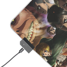 Load image into Gallery viewer, Anime Attack On Titan RGB LED Mouse Pad (Desk Mat)
