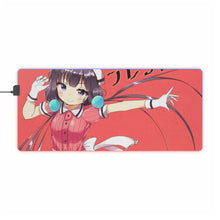 Load image into Gallery viewer, Blend S Maika Sakuranomiya RGB LED Mouse Pad (Desk Mat)
