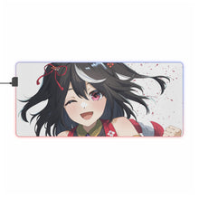 Load image into Gallery viewer, Kitasan Black RGB LED Mouse Pad (Desk Mat)
