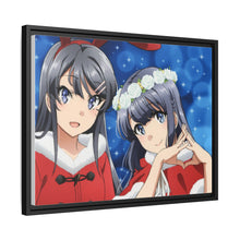 Load image into Gallery viewer, Rascal Does Not Dream Of Bunny Girl Senpai Canvas Framed Art Print
