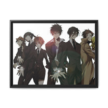 Load image into Gallery viewer, Psycho- Pass Main Members Canvas Framed Art Print
